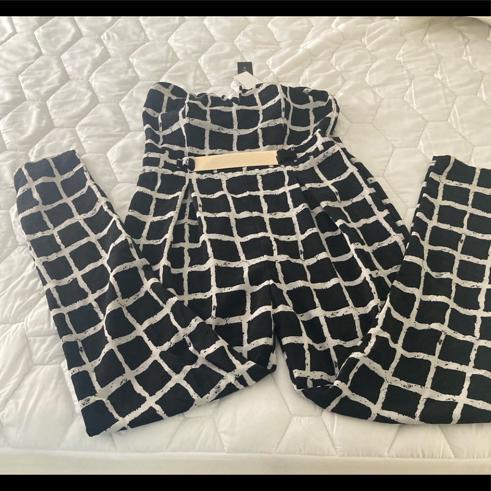 Black and White Jumpsuit